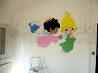 Poslikava otroških sob angelčka