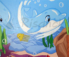 Poslikava prostora Delfin�ki