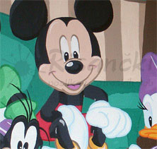 Poslikava otro�kih sob Miki Mi�ka s prijatelji